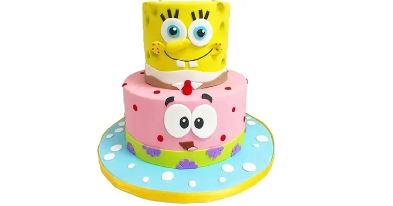 How to make a sponge bob cake